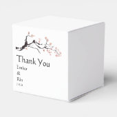 Ballotins La montagne Sakura | Ballotin papier Décontracté (Arrière)