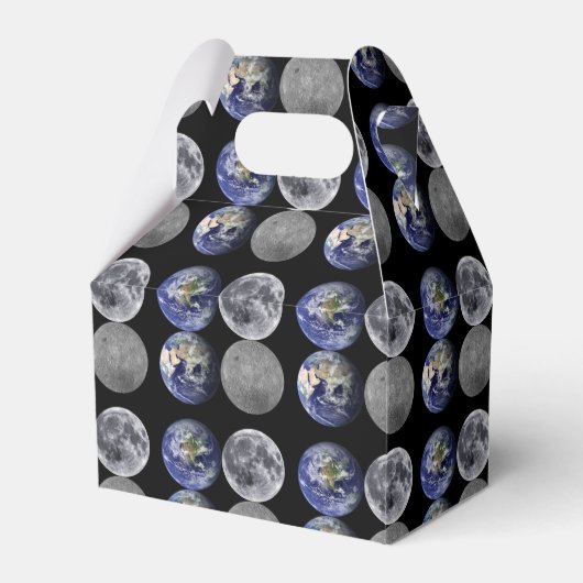 Ballotins La Terre et la Lune de l'espace (Verso)