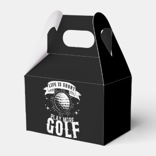 Ballotins La vie est courte. Jouez plus de golf