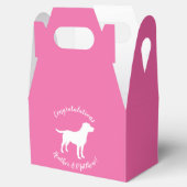 Ballotins Labrador Theme Chien Baby shower Pink Lab (Ouvert)