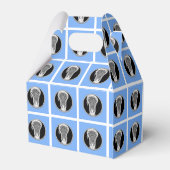 Ballotins Lacrosse bleu clair (Arrière)