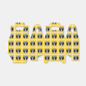 Ballotins Lacrosse Party Jaune (Déplié)