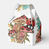 Ballotins Ladybug Party Favoriser la boîte de traitement (Arrière)