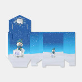 Ballotins Laisser il neige Ballotin (Déplié)