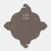 Ballotins Laissez-Les Manger Du Mariage De Gâteau À La Maiso (Déplié)