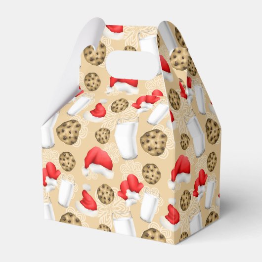 Ballotins Lait de Noël et biscuits motif carrelé (Verso)