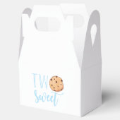 Ballotins Lait et biscuits bleu 2e anniversaire deux sucrés (Ouvert)