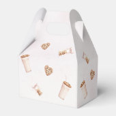 Ballotins Lait et biscuits Pink Fête du premier anniversaire (Arrière)