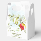 Ballotins L'Amour De La Fête Du Thé De Colibri Est En Train  (Ouvert)