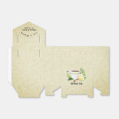 Ballotins L'Amour Est De Brûler Le Thé Mariage Faveur (Déplié)