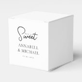 Ballotins L'amour est doux ! Élégant, Simpel, Mariage (Verso)