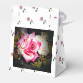 Ballotins L'amour est en Fleur Mariage Favor Box (Arrière)