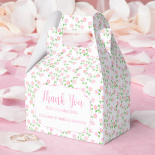 Ballotins L'amour est en fleurs Fête de mariage rose floral