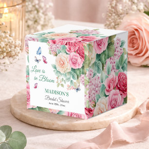 Ballotins L'amour est en fleurs Papillons Shower de mariage