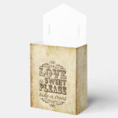 Ballotins L'Amour Est Un Mariage Sucré Vintge (Ouvert)