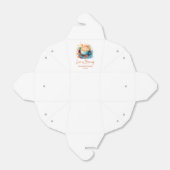 Ballotins L'amour Fleur Bleu est en Train de Préparer le Caf (Déplié)