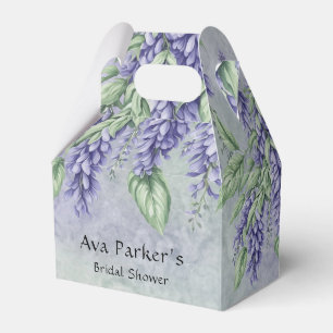 Ballotins Lancement de mariage aquarelle lavande wisteria