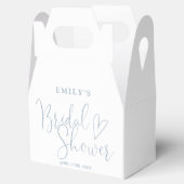 Ballotins Lancement de mariage calligraphié écriture bleu po (Ouvert)