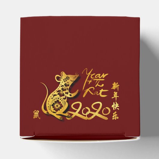 Ballotins Lanternes chinoises Feu d'artifice Rat Année 2020  (Haut)