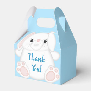 Ballotins Lapin Baby shower lapin bleu