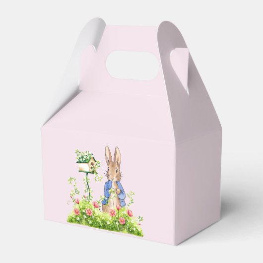 Ballotins Lapin classique bunny veste bleue (Verso)