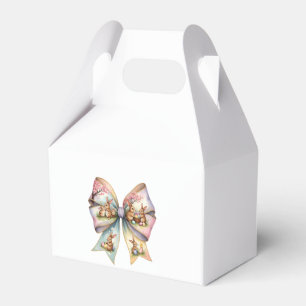 Ballotins Lapin de coton floral Coquette Lapin de fond Rabbi