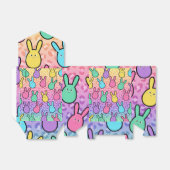 Ballotins Lapin de Pâques coloré (Déplié)