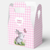 Ballotins Lapin de Pâques et Papillon sur En vichy (Ouvert)