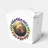 Ballotins Lapin de Pâques et poussin avec leurs paniers d'oe (Arrière)