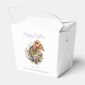 Ballotins Lapin de Pâques Floral (Arrière)