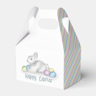 Ballotins Lapin de Pâques Joyeux Pastel Typographie Simple