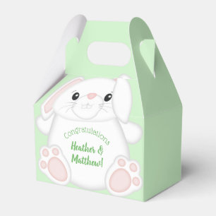 Ballotins Lapin Lapin Baby shower Vert