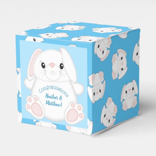 Ballotins Lapin Lapin Baby shower Woodland (Verso)