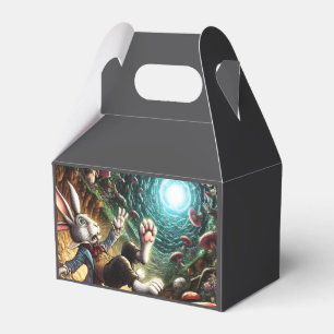 Ballotins Lapin Panique Tombant Dans Le Trou Du Lapin