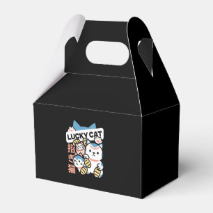 Ballotins L'art du chat chanceux – Maneki Neko avec pièce d'