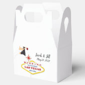 Ballotins Las Vegas Wedding Favor Box (Ouvert)