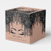 Ballotins Lash Parties scintillant de logo Black Drives Rose (Arrière)