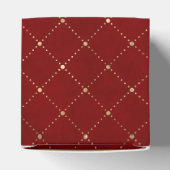 Ballotins Lattice rouge et or (Haut)