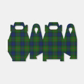 Ballotins Lauder tartan bleu vert plaid (Déplié)