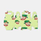 Ballotins Laughing leprechauns sur vert clair (Déplié)