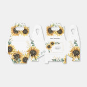 Ballotins Lavage de soleil Eucalyptus Géométrique Baby Showe (Déplié)