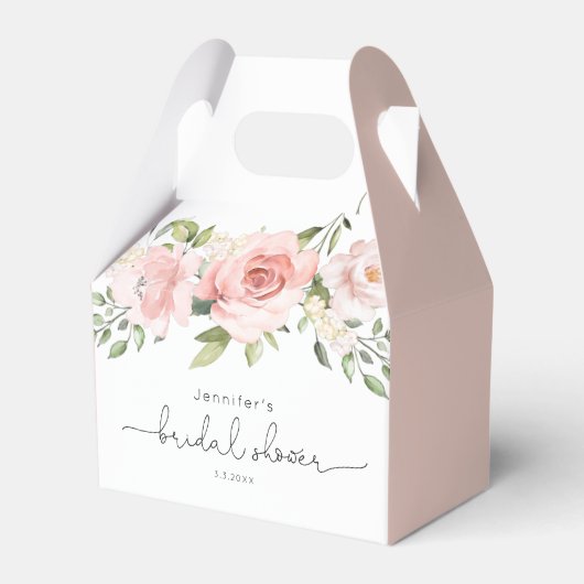 Ballotins Lavage rose floral mariage douche (Verso)