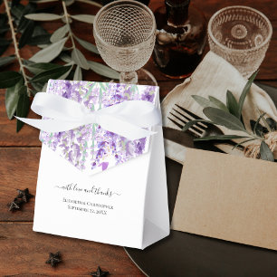 Ballotins Lavande Botanique Verdure Violet Vert Mariage 