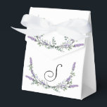 Ballotins Lavande et Eucalyptus<br><div class="desc">Un design élégant et vintage avec des eucalyptus et de la lavande peints à l'aquarelle romantique.</div>