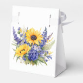 Ballotins Lavande violette avec Mariage de tournesol (Arrière)