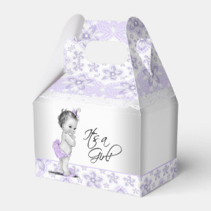 Ballotins Lavande violette et Baby shower gris