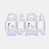 Ballotins Lavande violette et Baby shower gris (Déplié)