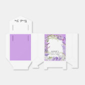 Ballotins Lavender Boho Florals Baby shower Customisé (Déplié)