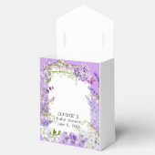 Ballotins Lavender Boho Florals Baby shower Customisé (Ouvert)