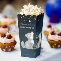 Le baby shower à thème du petit loup favorise le p